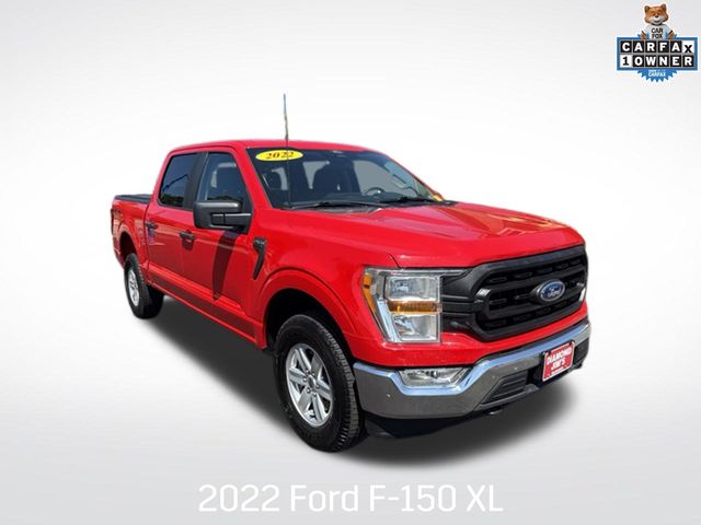 Race Red 2022 Ford F-150 Pickup Truck Four-Wheel Drive Automatic