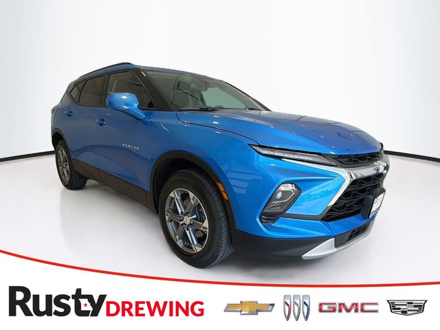 Riptide Blue Metallic 2024 Chevrolet Blazer SUV / Crossover Front-Wheel Drive 9-Speed Automatic Overdrive