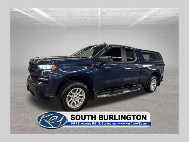 Northsky Blue Metallic 2020 Chevrolet Silverado 1500 Pickup Truck Four-Wheel Drive 8-Speed Automatic