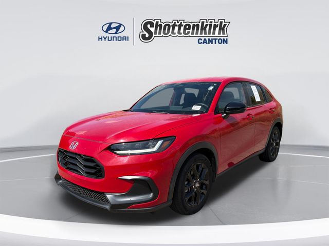 Milano Red 2024 Honda HR-V Sport AWD SUV / Crossover All-Wheel Drive Continuously Variable Transmission