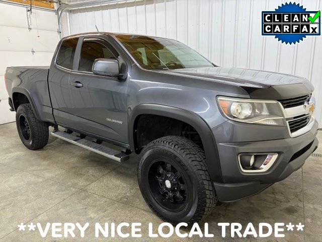 Cyber Gray Metallic 2015 Chevrolet Colorado Pickup Truck Four-Wheel Drive 6-Speed Automatic