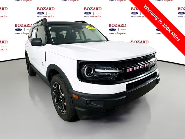 2023 Oxford White Ford Bronco Sport Outer Banks SUV