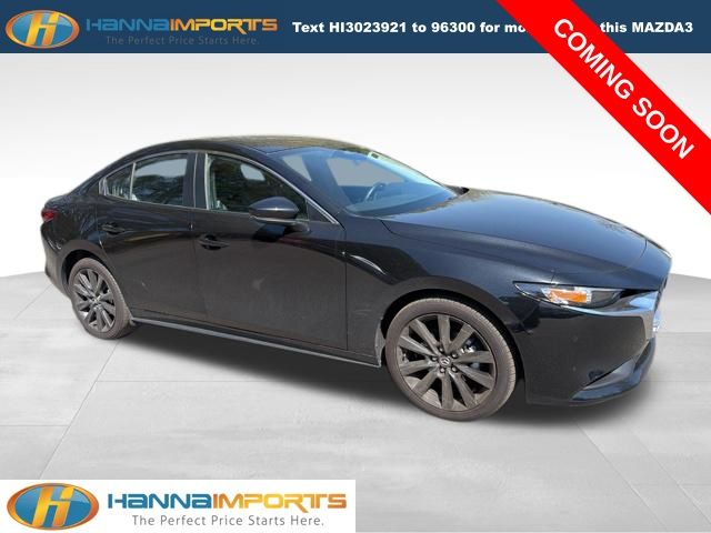 Jet Black Mica 2025 Mazda MAZDA3 2.5 S Select Sport FWD Sedan Front-Wheel Drive 6-Speed Automatic