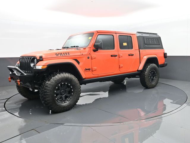 Punkn Metallic Clearcoat 2023 Jeep Gladiator Willys Crew Cab 4WD Pickup Truck Four-Wheel Drive 8-Speed Automatic