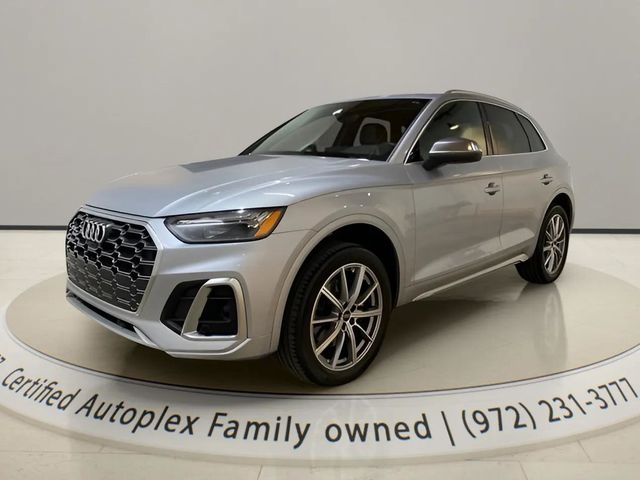 Silver Metallic 2023 Audi SQ5 SUV / Crossover All-Wheel Drive 8-Speed Automatic