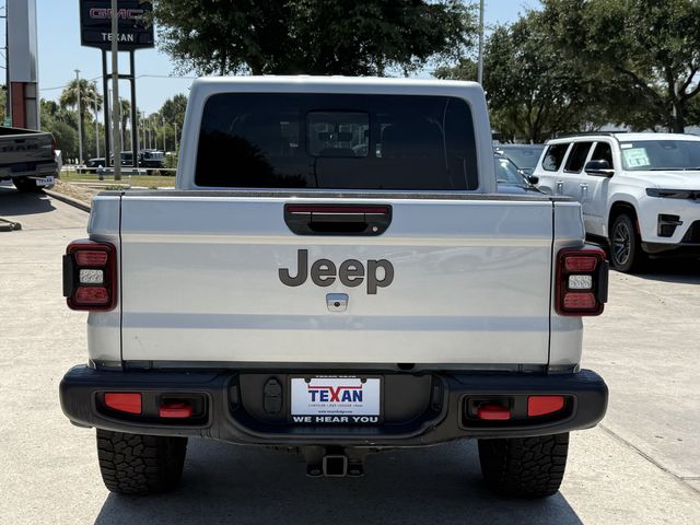 2023 Jeep Gladiator Rubicon Silver at Big Star Chrysler Jeep Dodge Ram 