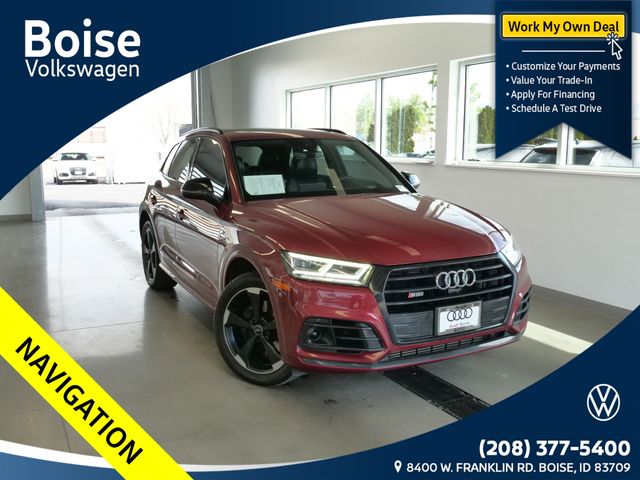 Matador Red Metallic 2019 Audi SQ5 3.0T quattro Prestige AWD SUV / Crossover All-Wheel Drive 8-Speed Automatic