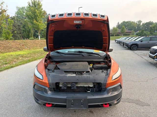 2016 Jeep Cherokee Trailhawk Orange at Bob Ruth Ford