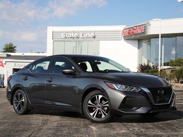 Gray (Gun Metallic) 2023 Nissan Sentra SV FWD Sedan Front-Wheel Drive Continuously Variable Transmission
