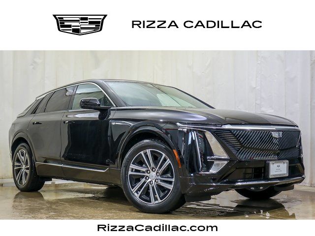 Black Metallic 2025 Cadillac LYRIQ SUV / Crossover All-Wheel Drive 1-Speed Automatic