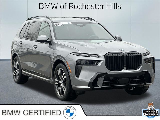 Gray (Skyscraper Grey Metallic) 2025 BMW X7 xDrive40i AWD SUV / Crossover All-Wheel Drive 8-Speed Automatic
