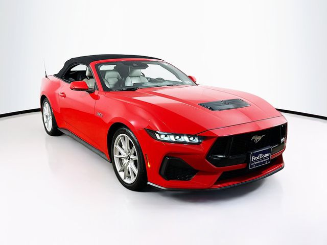 Race Red 2024 Ford Mustang GT Premium Convertible RWD Convertible Rear-Wheel Drive Automatic