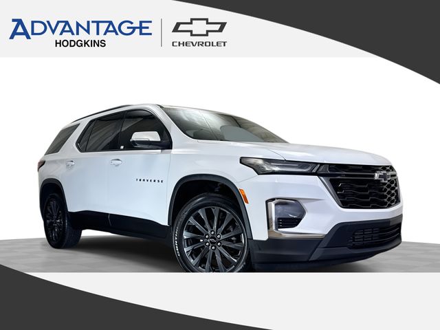 Summit White 2023 Chevrolet Traverse SUV / Crossover Four-Wheel Drive Automatic