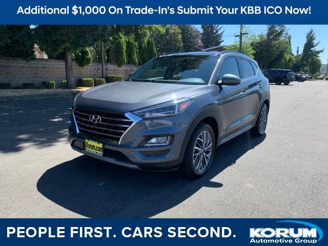 Coliseum Gray 2019 Hyundai Tucson SUV / Crossover All-Wheel Drive 6-Speed Automatic