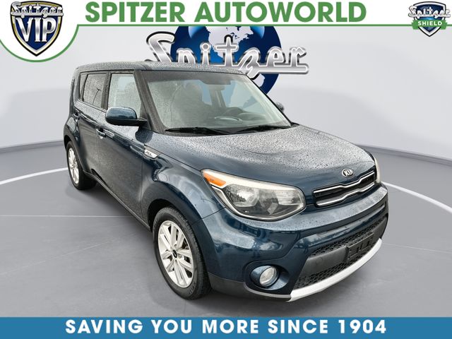 Mysterious Black 2017 Kia Soul Wagon Front-Wheel Drive 6-Speed Automatic