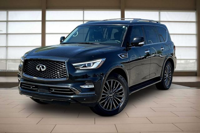 Mineral Black 2022 INFINITI QX80 Premium Select 4WD SUV / Crossover All-Wheel Drive 7-Speed Automatic