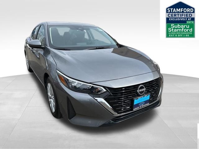 Gray (Gun Metallic) 2024 Nissan Sentra S FWD Sedan Front-Wheel Drive Continuously Variable Transmission