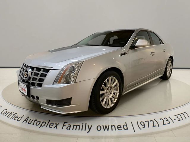 Radiant Silver Metallic 2013 Cadillac CTS Sedan Rear-Wheel Drive 6-Speed Automatic