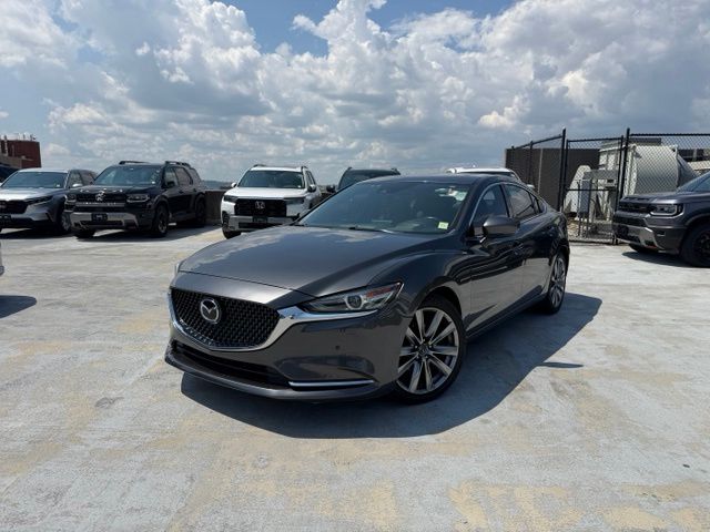 Machine Gray Metallic 2018 Mazda MAZDA6 Sedan Front-Wheel Drive 6-Speed Automatic