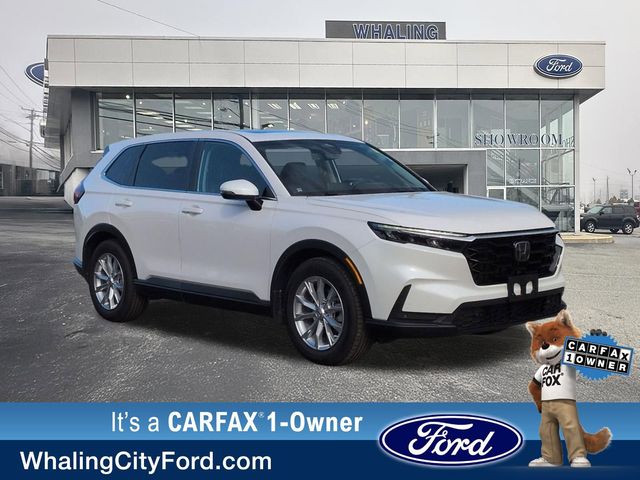 Platinum White 2025 Honda CR-V EX-L FWD SUV / Crossover Front-Wheel Drive Continuously Variable Transmission