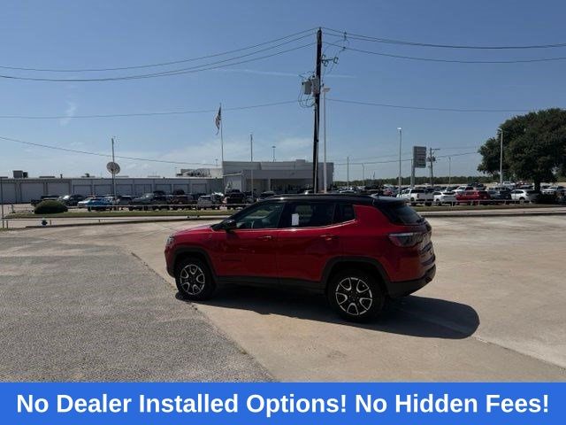 2025 Jeep Compass Trailhawk Red at Wharton Ford