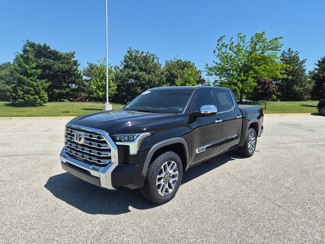 Midnight Black Metallic 2023 Toyota Tundra 1794 Edition CrewMax Cab 4WD Pickup Truck Four-Wheel Drive Automatic