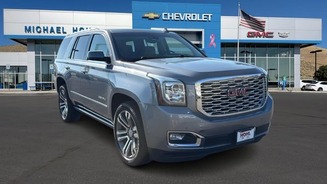Gray (Satin Steel Metallic) 2019 GMC Yukon SUV / Crossover Four-Wheel Drive