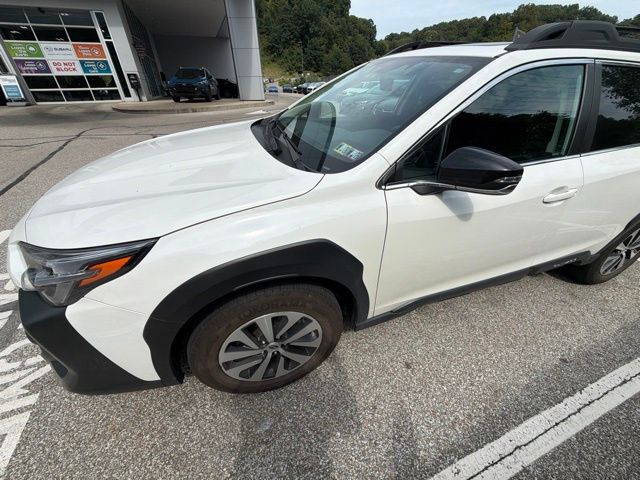 2024 Subaru Outback Premium White at Phil Fitts Ford