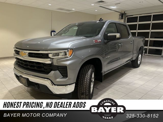 Sterling Gray Metallic 2026 Chevrolet Silverado 1500 Pickup Truck Four-Wheel Drive Automatic