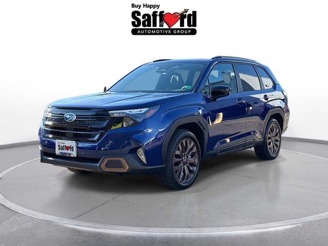 Sapphire Blue Pearl 2026 Subaru Forester Sport Crossover AWD SUV / Crossover All-Wheel Drive Continuously Variable Transmission