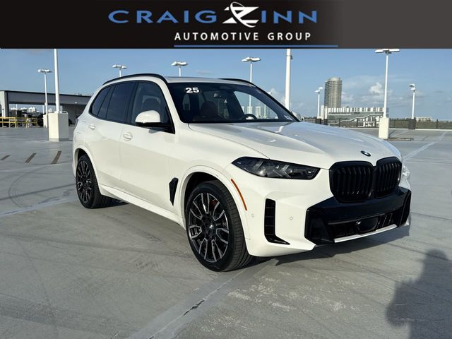 Alpine White 2025 BMW X5 SUV / Crossover Rear-Wheel Drive 8-Speed Automatic