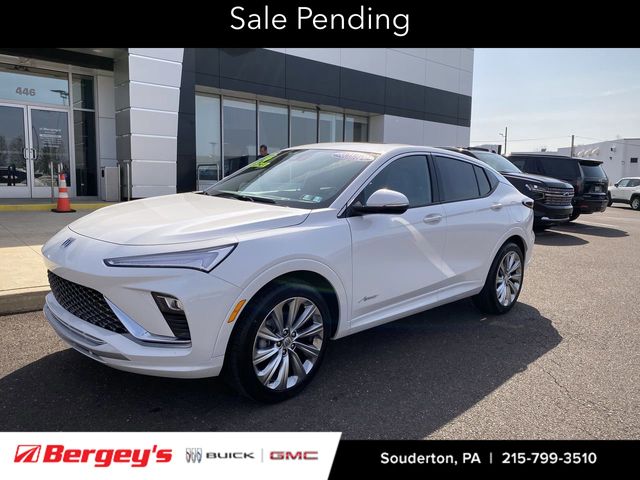 White Frost Tricoat 2024 Buick Envista Avenir FWD SUV / Crossover Front-Wheel Drive 6-Speed Automatic