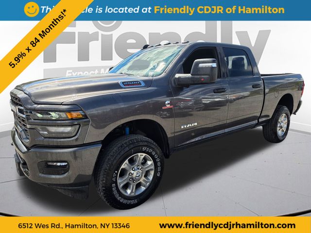 Gray (Granite Crystal Metallic Clearcoat) 2026 RAM 2500 Big Horn Crew Cab 4WD Pickup Truck Four-Wheel Drive 8-Speed Automatic