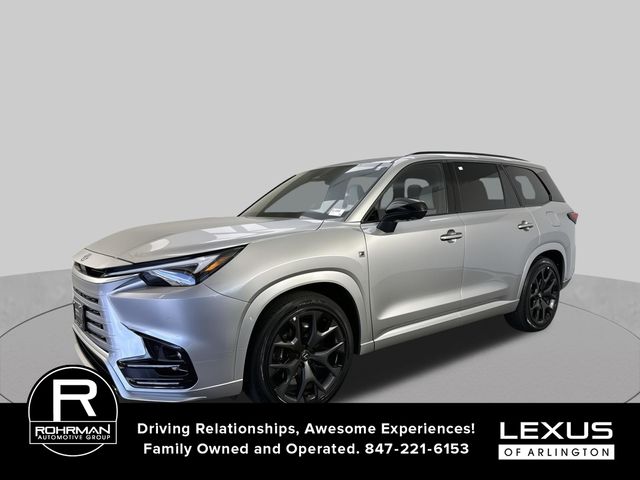 Celestial Silver Metallic 2025 Lexus TX Hybrid SUV / Crossover All-Wheel Drive 6-Speed Automatic