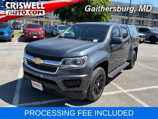 Cyber Gray Metallic 2015 Chevrolet Colorado LT Crew Cab 4WD Pickup Truck Four-Wheel Drive 6-Speed Automatic