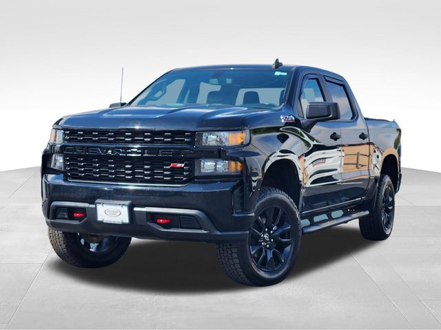 Black 2021 Chevrolet Silverado 1500 Pickup Truck Four-Wheel Drive 6-Speed Automatic Overdrive
