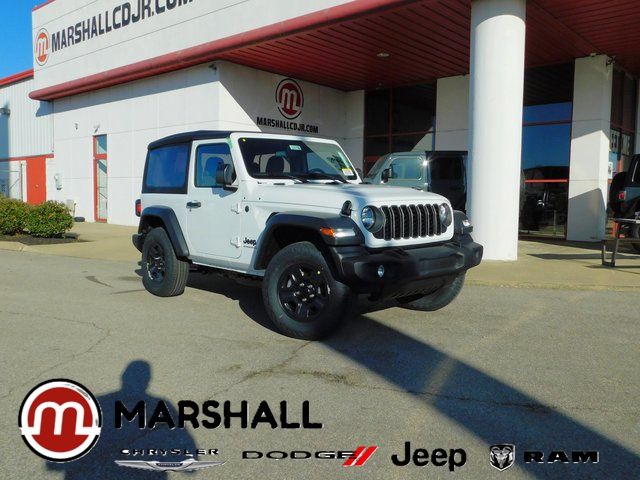 Bright White Clearcoat 2026 Jeep Wrangler SUV / Crossover Four-Wheel Drive 8-Speed Automatic