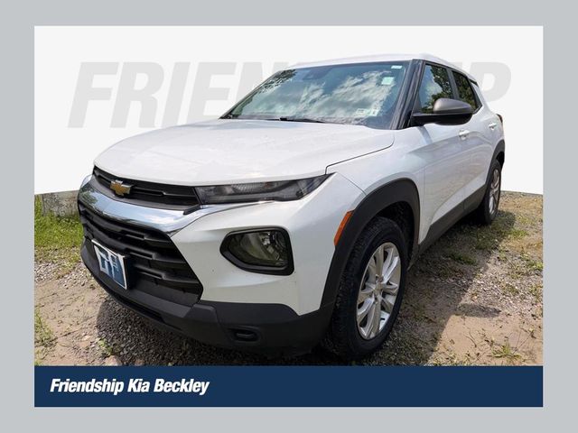 Summit White 2021 Chevrolet Trailblazer SUV / Crossover Front-Wheel Drive Continuously Variable Transmission