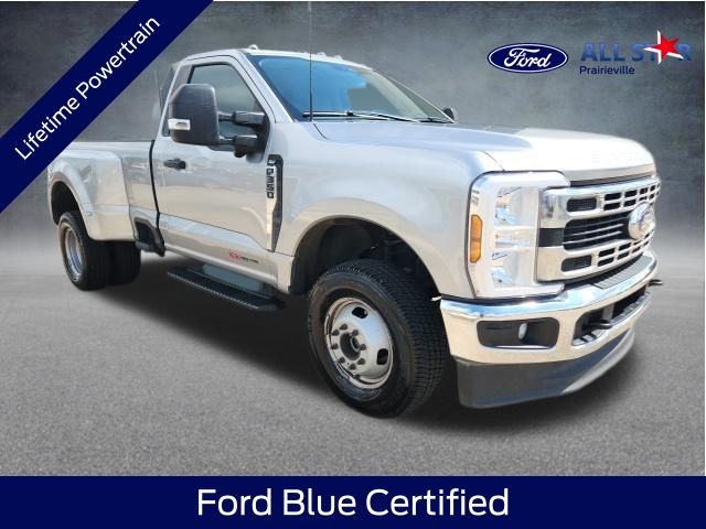 Silver Metallic 2024 Ford F-350 Super Duty XLT LB DRW 4WD Pickup Truck Four-Wheel Drive Automatic
