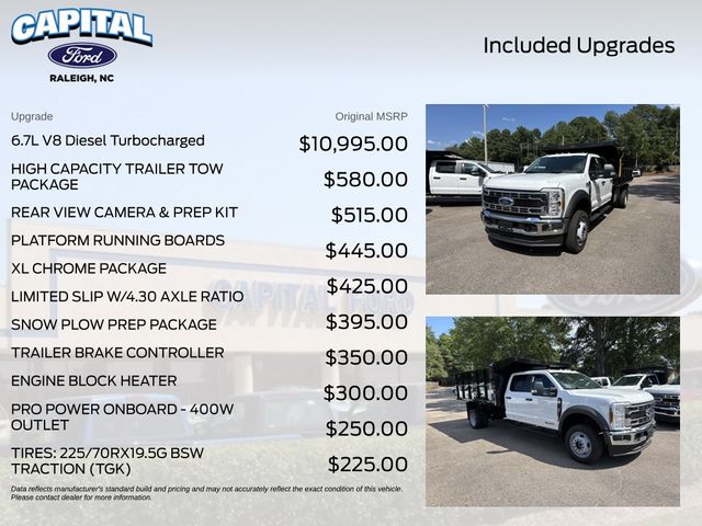 New 2026 White Ford 12FT DUMP/CURBSIDE DOOR image 3