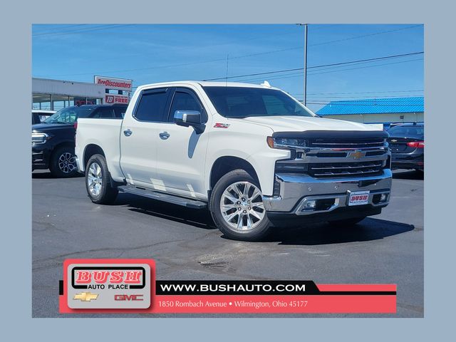 Summit White 2019 Chevrolet Silverado 1500 Pickup Truck Four-Wheel Drive 8-Speed Automatic