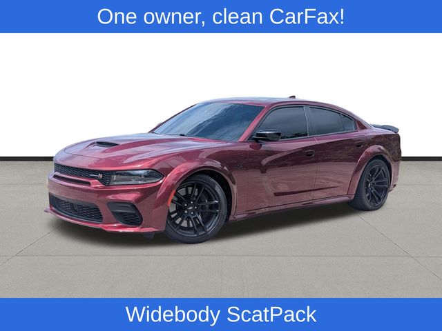 2023 Dodge Charger R/T Scat Pack Widebody Red at AutoSavvy Houston Southwest