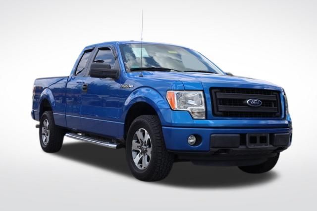 Blue Flame Metallic 2013 Ford F-150 Pickup Truck Four-Wheel Drive 6-Speed Automatic