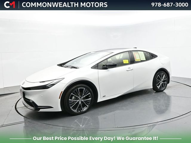 White (Wind Chill Pearl) 2023 Toyota Prius Hatchback All-Wheel Drive Continuously Variable Transmission