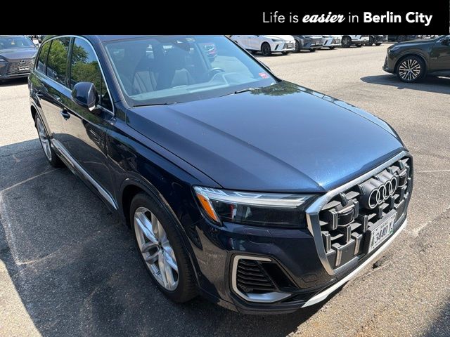 Waitomo Blue Metallic 2025 Audi Q7 SUV / Crossover All-Wheel Drive 8-Speed Automatic