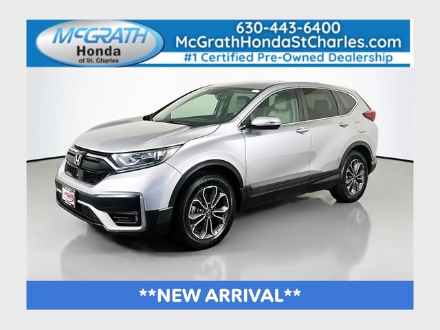 Lunar Silver Metallic 2022 Honda CR-V EX-L AWD SUV / Crossover All-Wheel Drive Continuously Variable Transmission