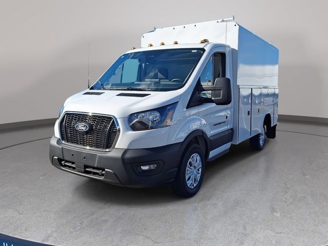 Oxford White 2026 Ford Transit Chassis Van Rear-Wheel Drive 