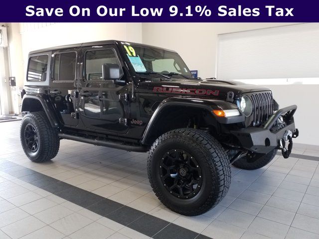 Black Clearcoat 2019 Jeep Wrangler SUV / Crossover Four-Wheel Drive 8-Speed Automatic