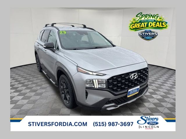 Shimmering Silver Pearl 2023 Hyundai Santa Fe XRT FWD SUV / Crossover Front-Wheel Drive 8-Speed Automatic