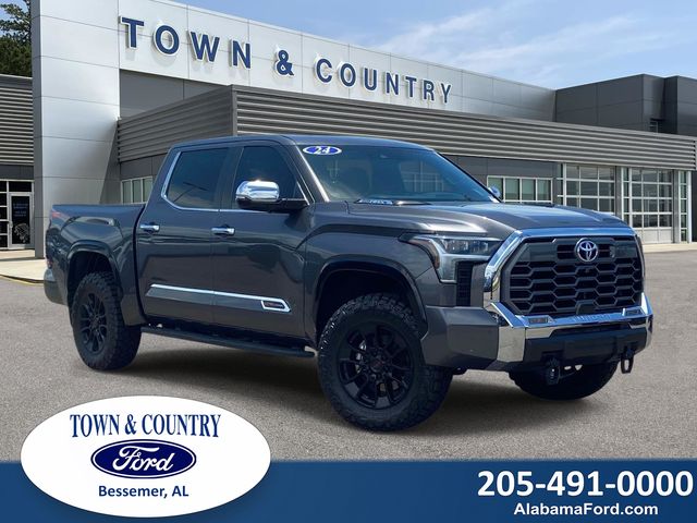 Magnetic Gray Metallic 2024 Toyota Tundra Hybrid Pickup Truck Four-Wheel Drive Automatic